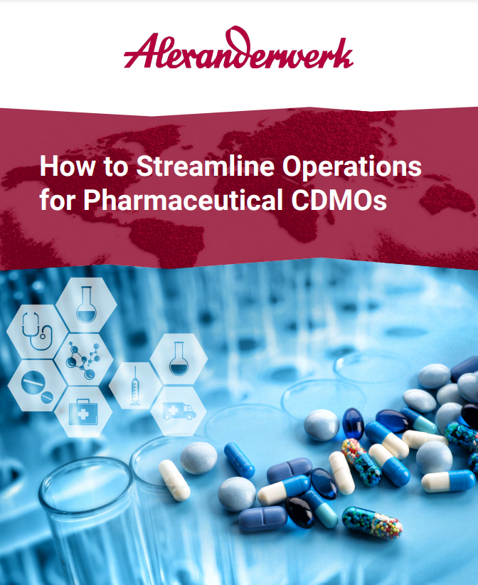 how to streamline operations for pharmaceutical CDMOs eBook cover